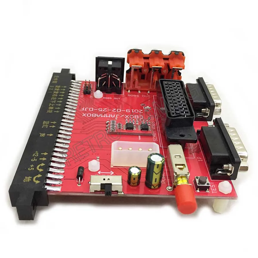 SNK материнская плата JAMMA в DB 15PIN Joypad Конвертация платы JAMMA CBOX конвертер с выходом SCART