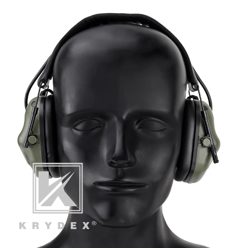KRYDEX OD IPSC тактический гарнитура Peltor Comtac Шум снижение наушники для связи блочного