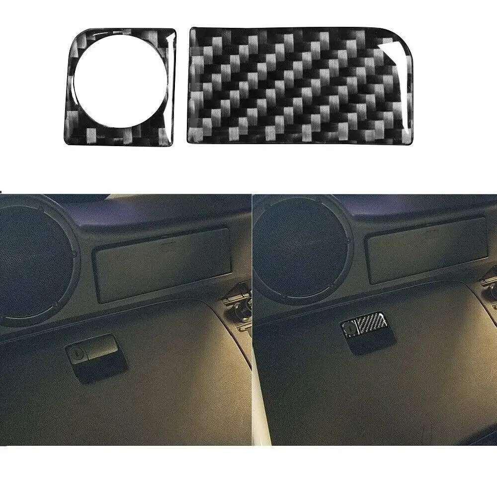 

Carbon Rear Storage Box Handle Pull Cover Trim For Nissan 350Z Z33 2003-2009