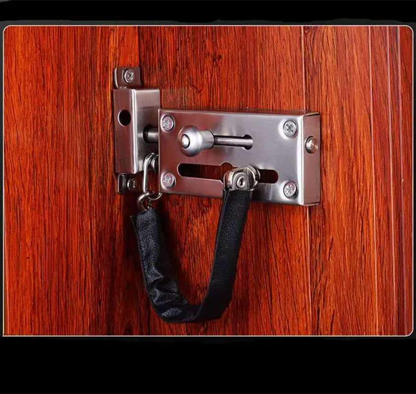 

Black/silver Barrel Bolts Aluminum Alloy Door Latch for Household Hardware Door Safety Door Latch Atomatic Sliding Door Motor