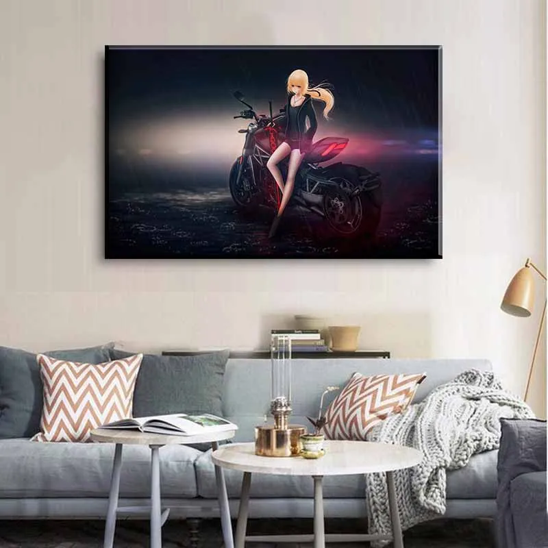 5 шт. Картина на холсте Fate Grand Order искусство для современной декоративной спальни