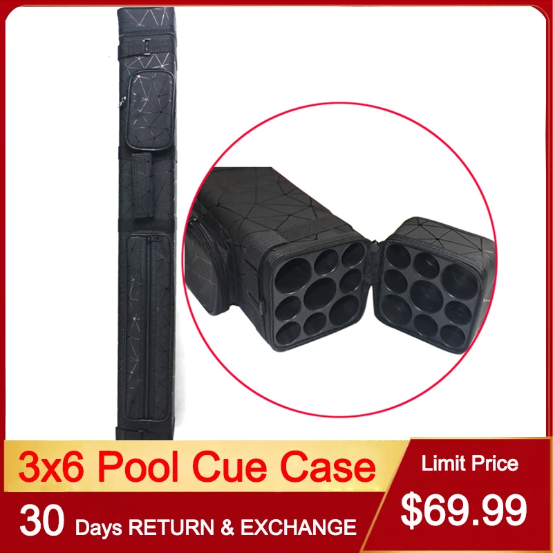 

Чехол-накладка keu для бильярдного кия 3X6, Длина 84,5 см, Китай