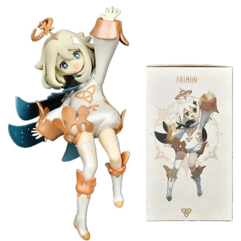 

Anime Hot Game 14cm Genshin Impact Figure Paimon PVC Action Toys Paimon Girl Statue Collection Model Doll Free shipping
