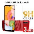 1-3 шт закаленное стекло для Samsung Galaxy A01 стекло протектор экрана для Samsung A01 HD Защитное стекло для Samsung A01 A015F