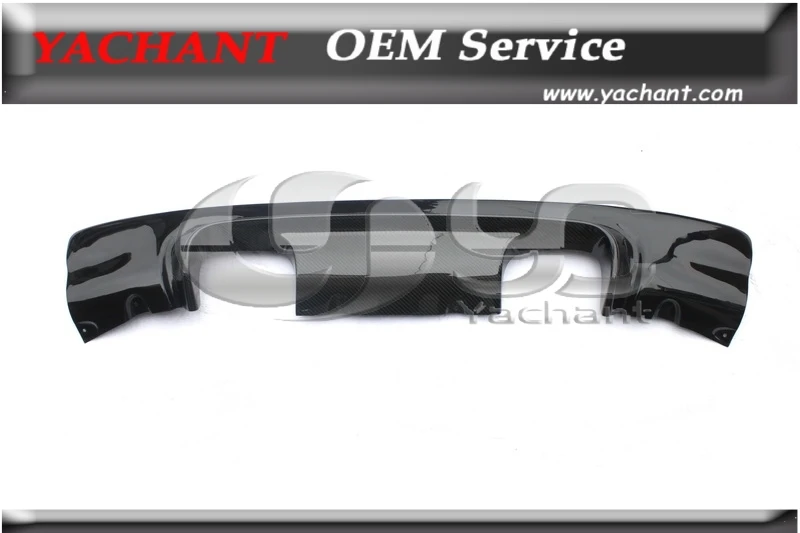 Postion углеродное волокно CSL Стиль задний диффузор подходит для 2000 2006 E46 M3|rear