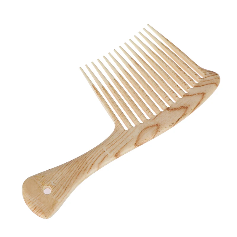 Большая широкая зубная расческа для волос Расческа парикмахерских грабли