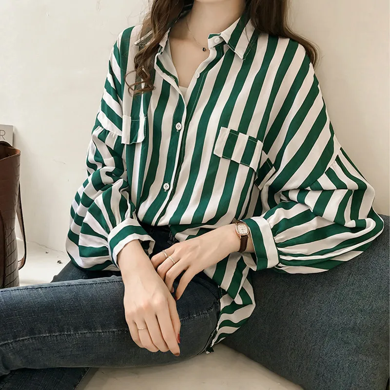 

2019 mulheres blusa Camisa causal do trabalho roupas de manga longa chiqu moda outono blusa solta