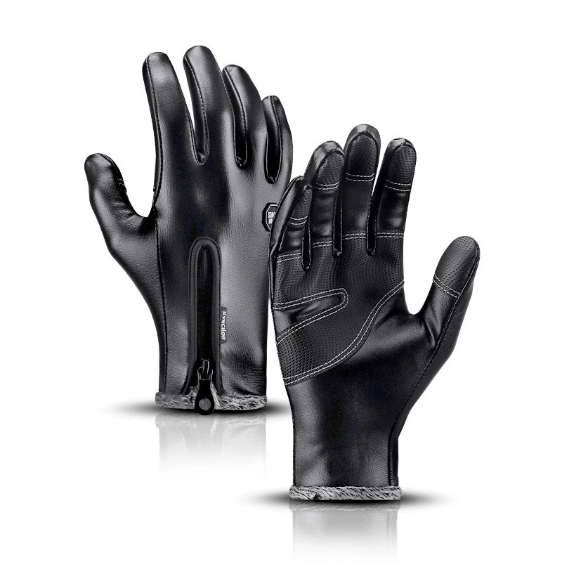 

Motorcycle Gloves Winter Waterproof Windproof Anti Slip Skiing Gloves Thermal Fleece Winter Warm Gloves for Men Women
