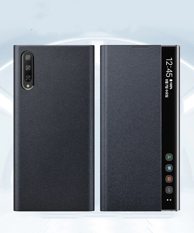 Чехол чехол для Samsung galaxy A10 A20 E A30 A40 A10E кожаный с откидной крышкой Магнитный умный