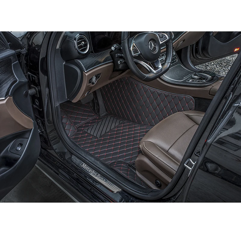 

Leather Car Floor Mats Fit 98% car model for Toyota Lada Renault Kia Volkswage Honda BMW BENZ accessories foot Covers