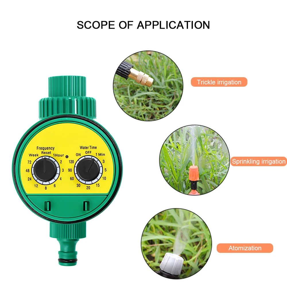 

Автоматический таймер полива для сада, электронный контроллер системы полива для газона