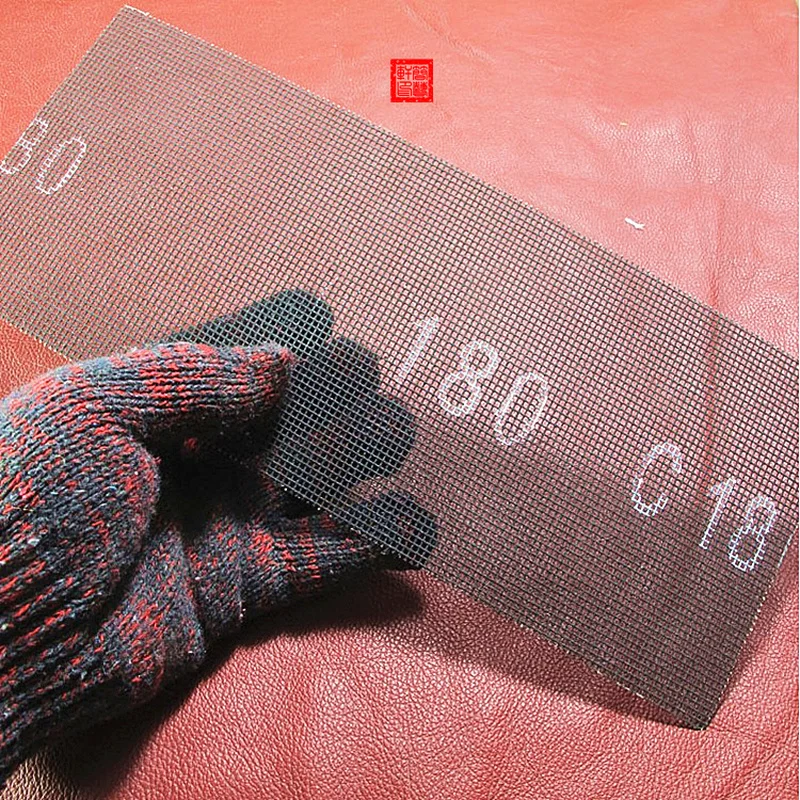 

5pcs! Dry and wet Sanding Screen anti-blocking Abrasive Mesh Net for engraving jade Stone Carving Tools 100/120/150/180/240/320
