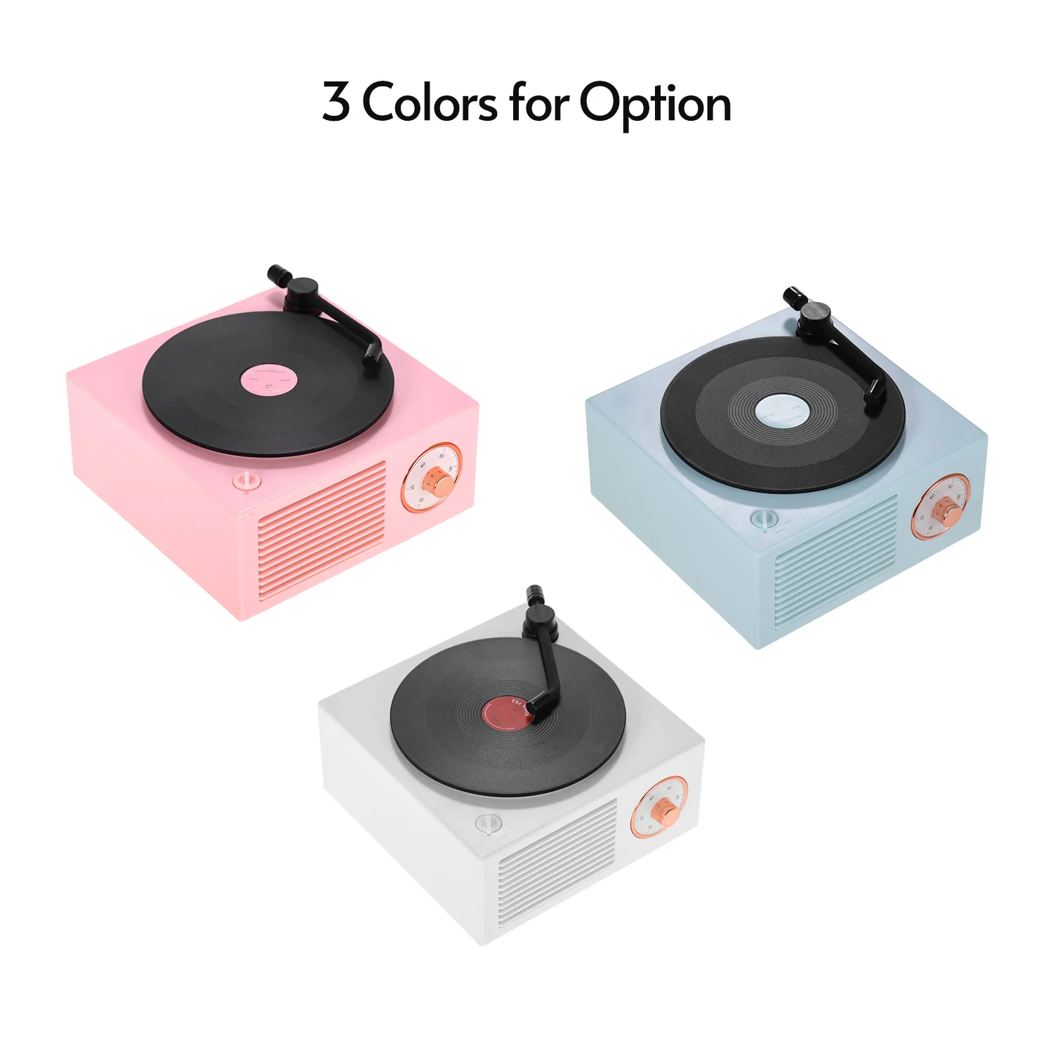 

Table Wireless Speaker BT Connection Support External TF Card AUX in with Built-in Speaker Rechargeable 1000mAh Battery