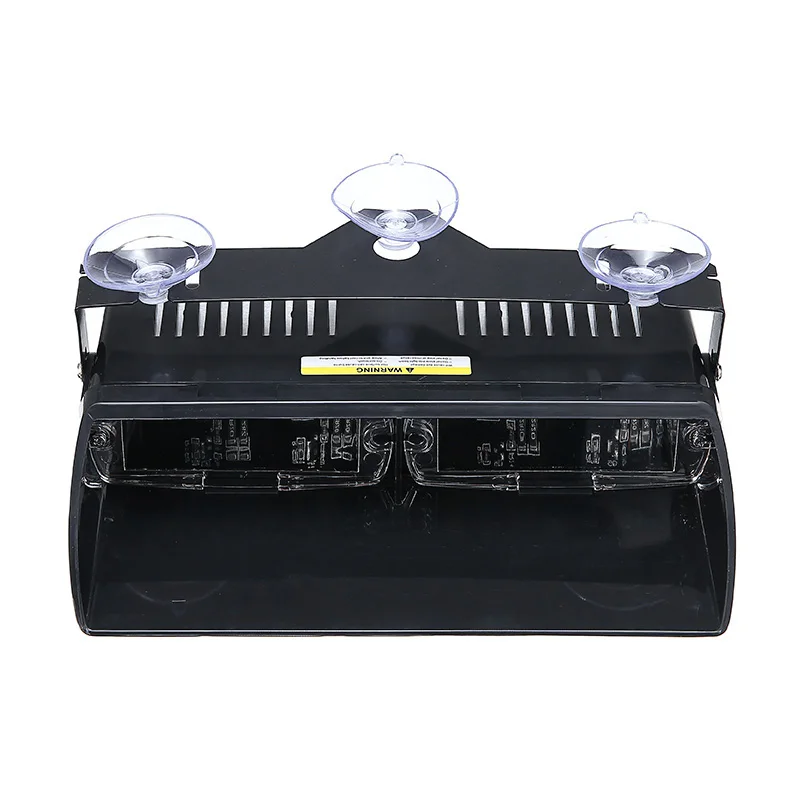 Синий и красный 16 светодиодный стробоскоп вспышка светильник тире в машине