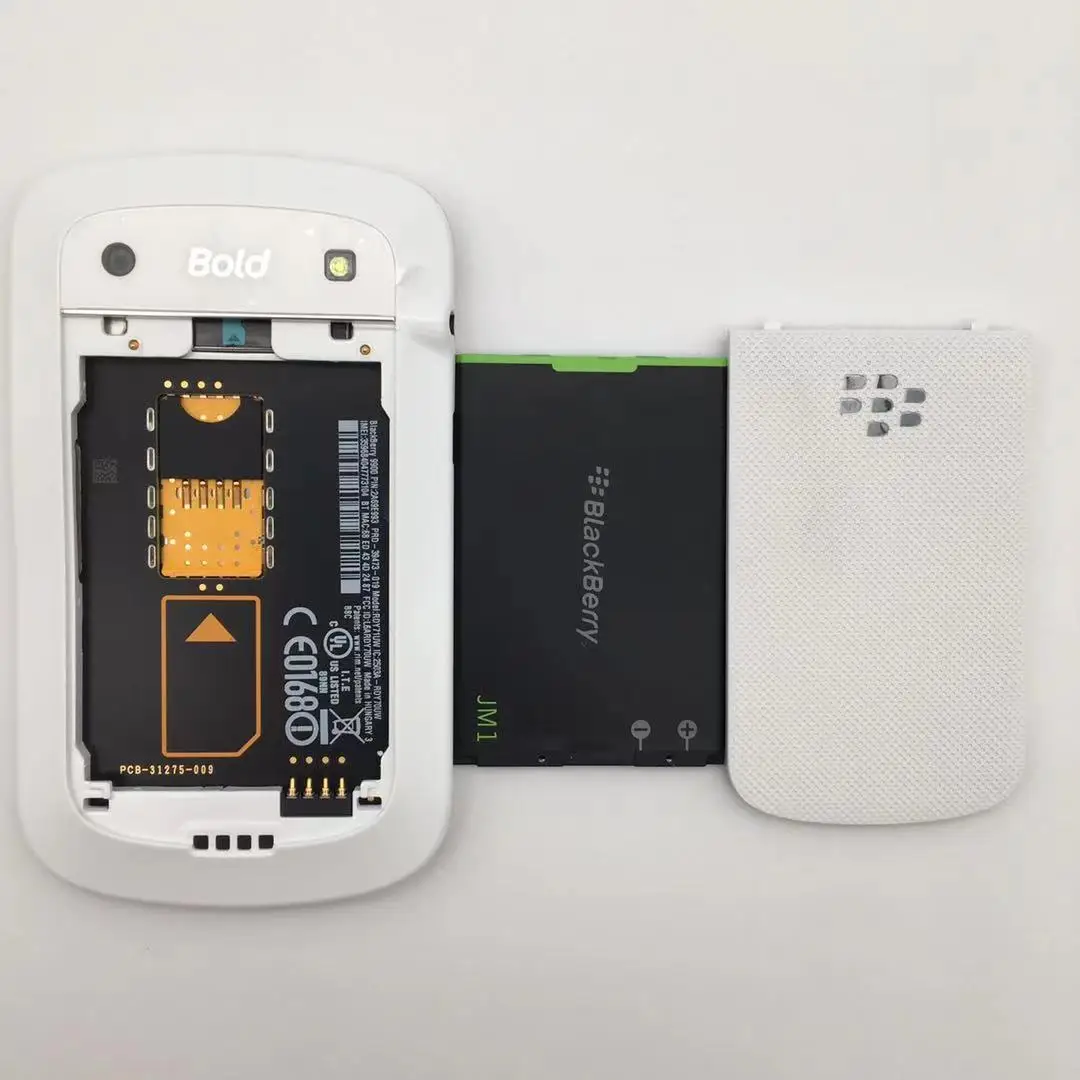 blackberry 9900 refurbished original blackberry 9900 cell phone 3g qwertytouch screen 2 8 wifi gps 5 0mp 8gb rom blackberry free global shipping