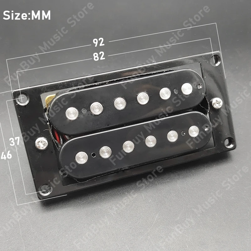 

Humbucker Guitar Pickup Double Coil Electric Guitar Pickup 50mm/52mm Neck Bridge Pickup for LP Electric Guitarra