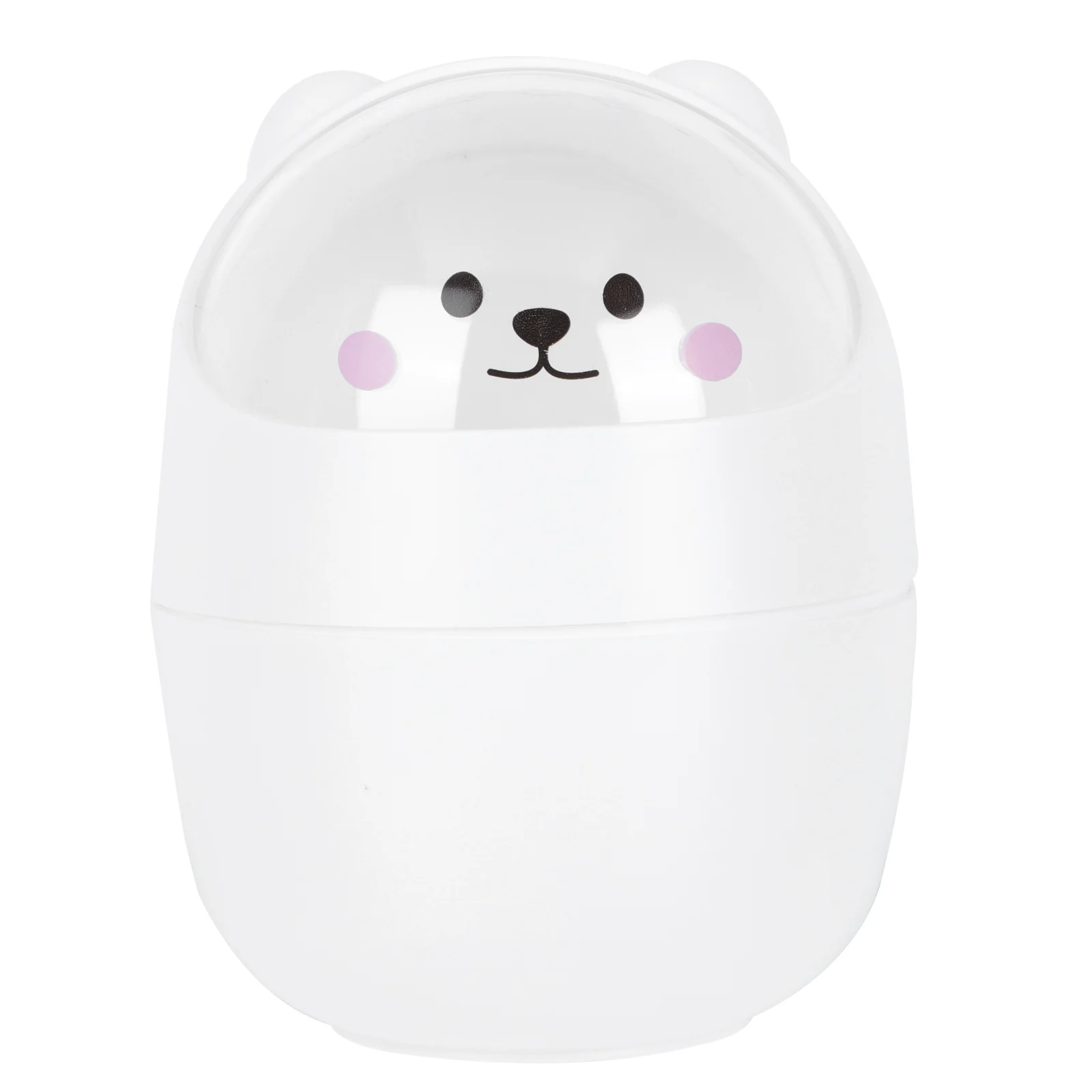 

1Pc Desktop Trash Can Cartoon Animal Wastebasket Rubbish Storage Bin for Home