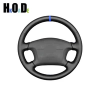 car steering wheel cover for toyota 4runner camry corolla sienna tundra 1998 1999 2000 2001 2003 diy black artificial leather