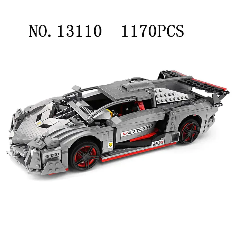 

MOULD KING Technical Super Racing Car Veneno Roadster Car Model Assemble Building Blocks Bricks Kids DIY Toys Birthday Gifts
