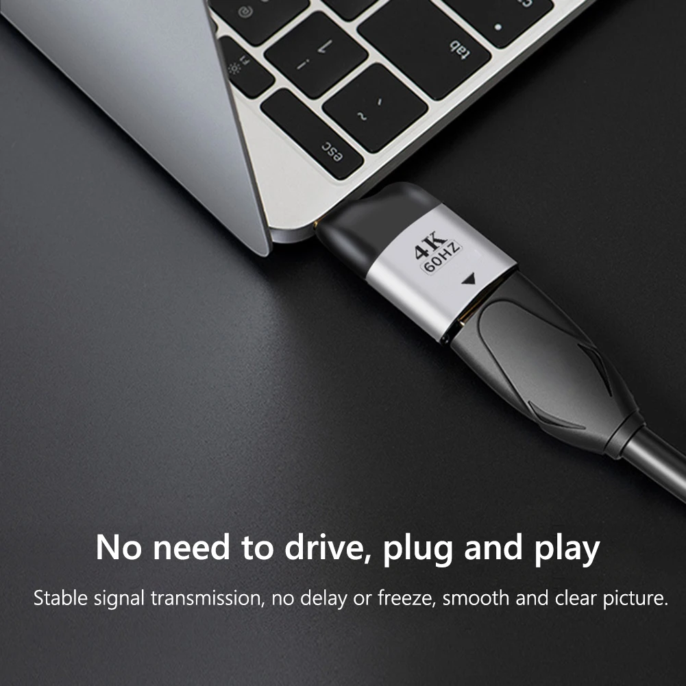 HD Video Plug Converter Replacement Gold-plated Interface USB Type C Male to Female Mobile Phone Laptop Adapter | Электроника