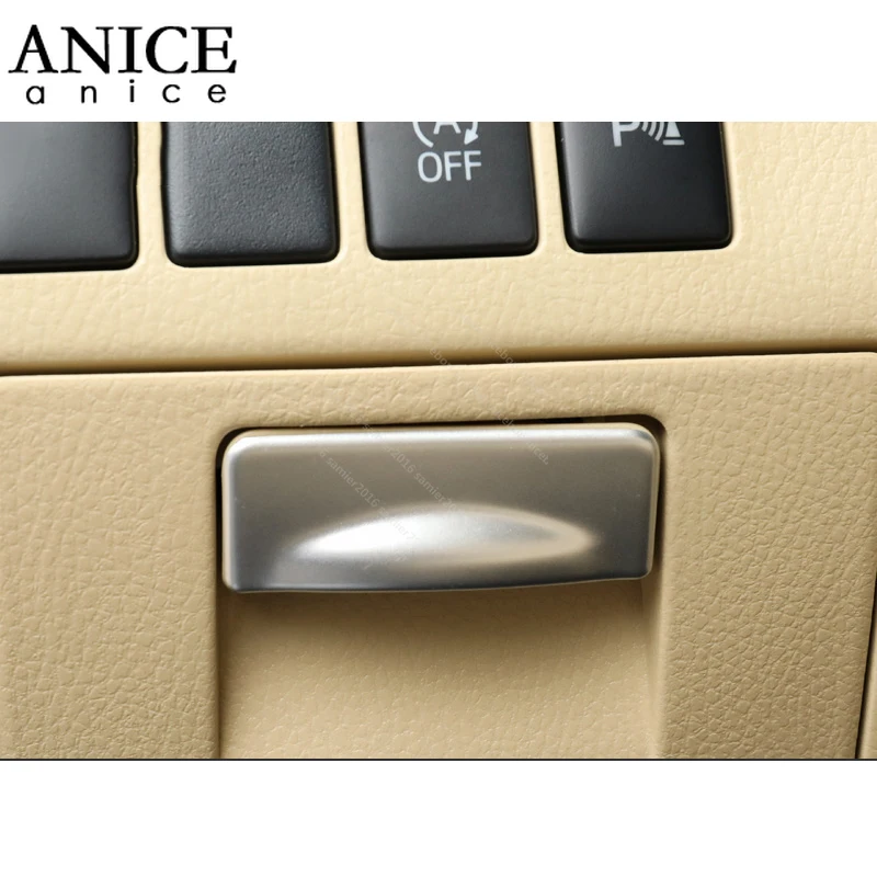 chrome left Storage Box decoration cover trim for toyota Highlander Kluger 2014-2019 | Автомобили и мотоциклы