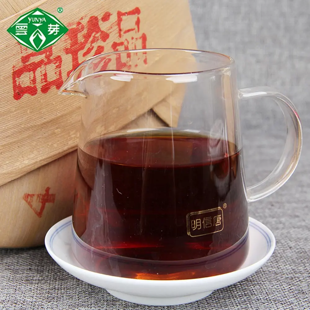 Puwen 2006 Te Pu'er Yunya Shu Pu'er "Сокровища"(Zhen Pin) спелый чай Pu'er торт 400 г