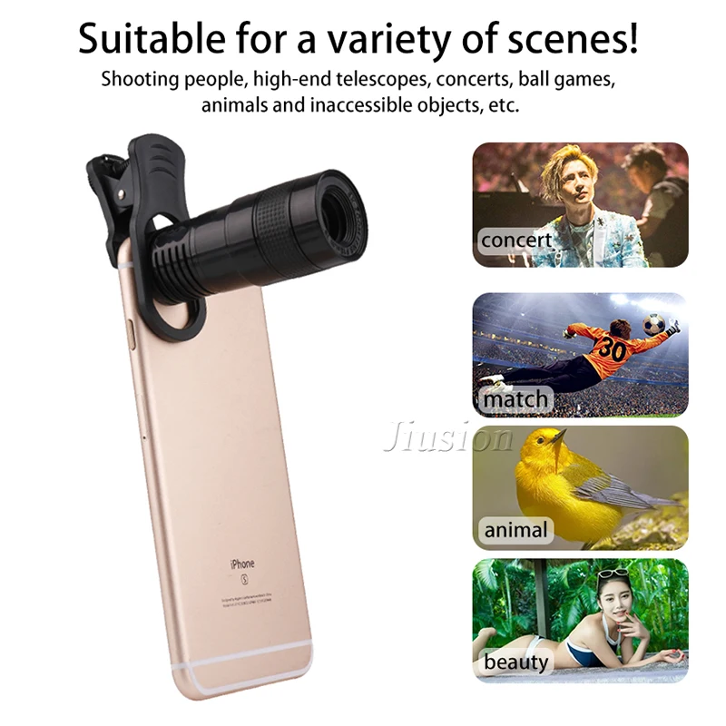 Универсальный телеобъектив с 8 кратным увеличением телескоп анаморфные линзы