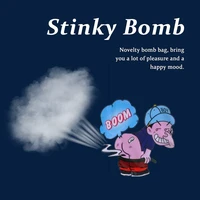 hot selling 10pcs funny fart bomb bags stink bomb smelly funny gags practical jokes fool toy halloween christmas tricky toys