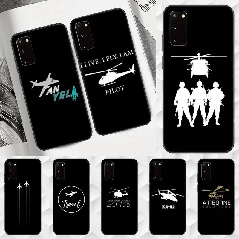 

Airplane Pilot Phone Case For Xiaomi Redmi 9 9A 8 8A 5A Plus 6 S2 7 7AK20 30 4X Pro Fundas Cover