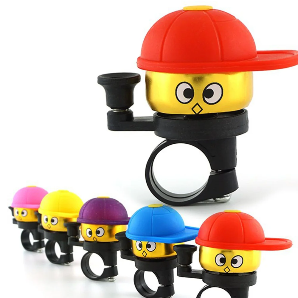 Kids Bike Bell Fashion Cycling Ring Siren Mini Bells Outdoor Sports Accessories for (Red) | Спорт и развлечения