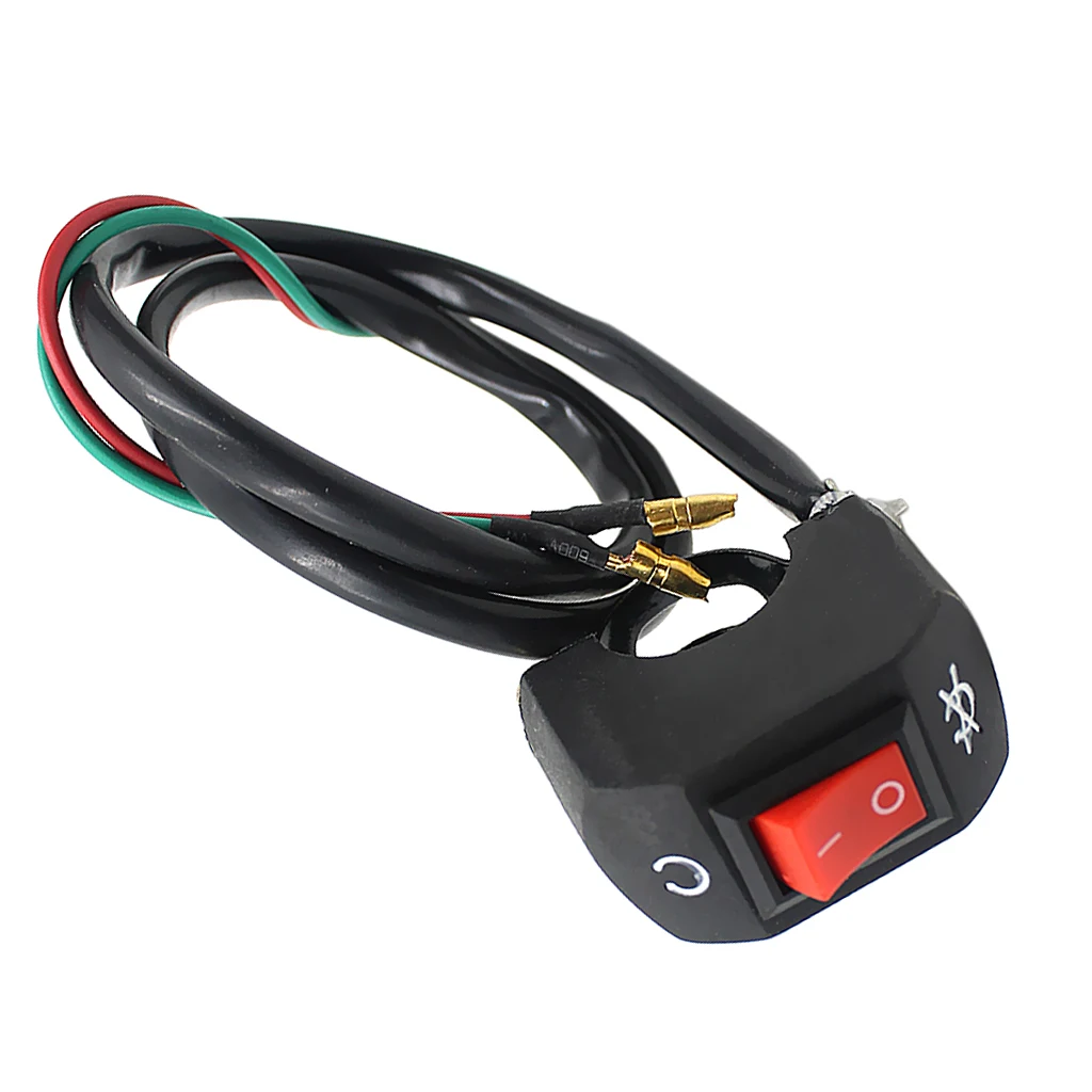 

ATV мотоцикл руль фара противотуманная фара вкл. Переключатель водонепроницаемый