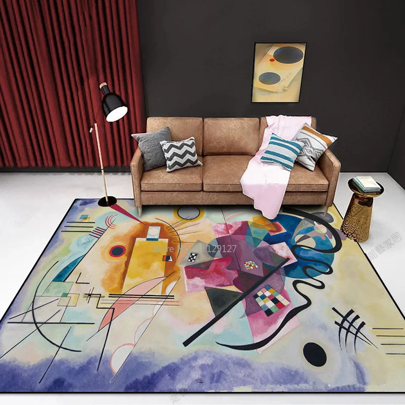 

Nordic style Large Carpets For Living Room Bedroom Area Rugs Christmas kitchen Mats Modern Xmas Home Decor Carpet New Year gift