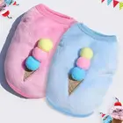 Флисовый жилет для домашних животных, теплый пиджак, куртка, пуловер для щенков и кошек, одежда, костюм для маленьких собак, одежда для собак