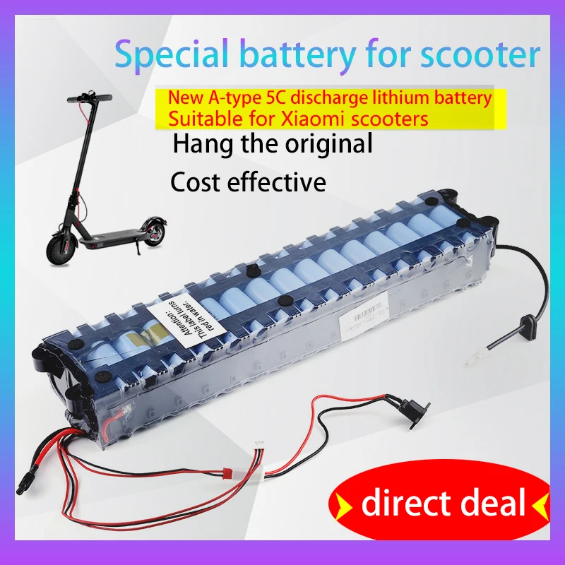

Original 36V 10.5Ah 36V Battery 10500mAh Electric Scooter with Built-in Bms for Xiaomi M365 Dedicated Battery Pack Cycling 50km+