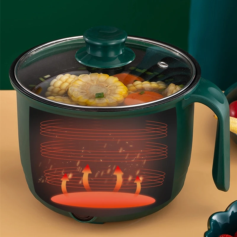 Multifunction Electric Cooking Machine Single/Double Layer Hot Pot Rice Cooker Non-stick Pan Pots EU Plug 220V 300-600W | Бытовая