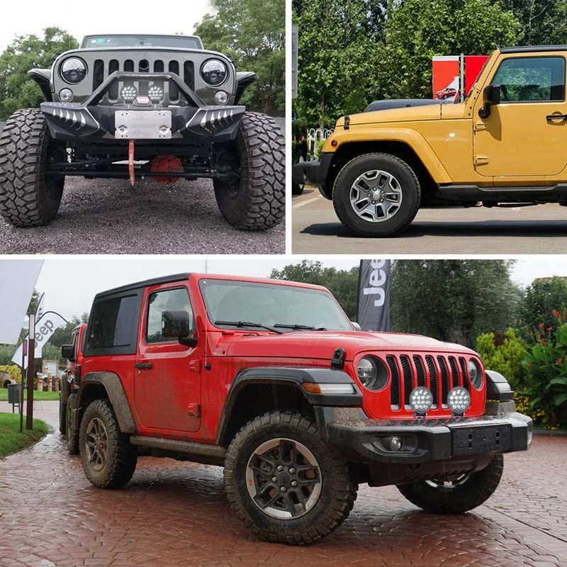 Светодиодный светильник-бар комплект из 2 предметов 4 дюйма 140 Вт 14000Lm круглый