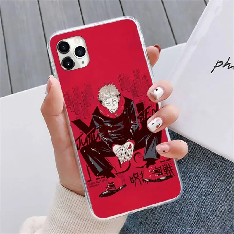 

Jujutsu Kaisen Anime Phone Case For iphone 12 5 5s 5c se 6 6s 7 8 plus x xs xr 11 pro max mini