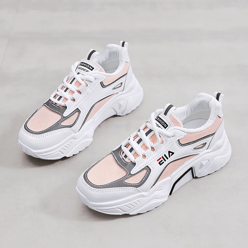 Женские кроссовки белые беговые для женщин спортивная обувь улицы женская