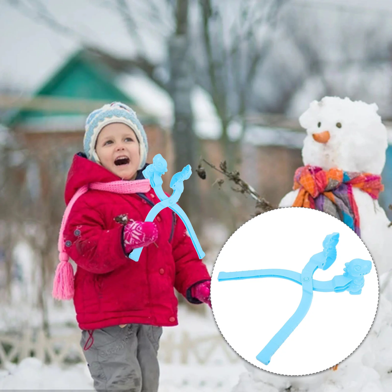 

1 шт., креативный зажим для снежника