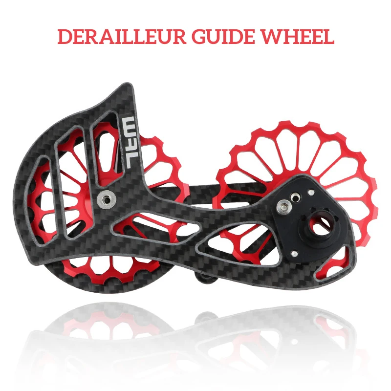 

Направляющее колесо для шоссейного велосипеда, задний переключатель 17T для Shimano 5800, 6800, 7000, 8000, 9000, Аксессуары для велосипеда