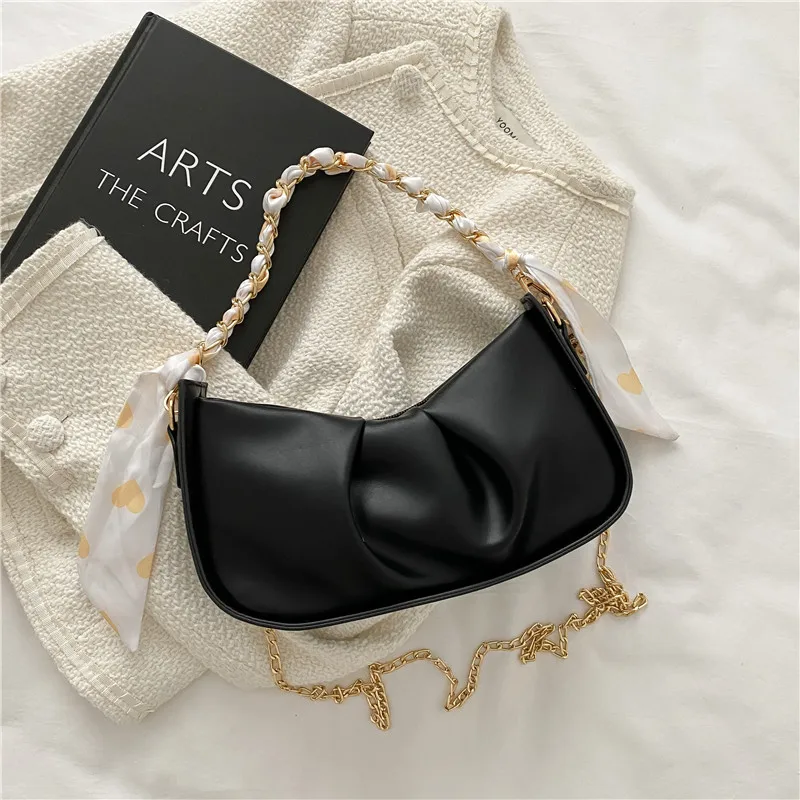 

New Woman Shoulder Bag Fashionable Simple Chain Messenger Bag High Quality Luxury Designer Handbag 2021 New Female Underarm Bag