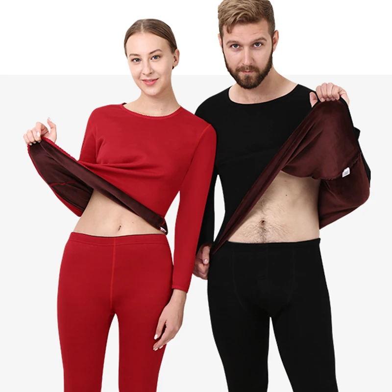 Комплекты термобелья для женщин/мужчин зимнее термобелье длинные кальсоны