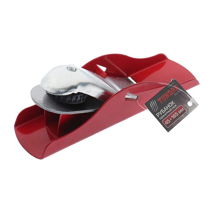 Рубанок металлический TUNDRA 165 мм малогабаритный 1721931 | Инструменты