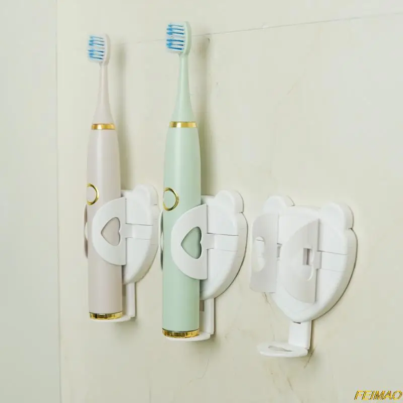 

Electric Toothbrush Holder Rack Automatic Wall Mounted Tooth Brush Organizer Gravity Sensor Auto-adjust Bathroom Storage Bracket