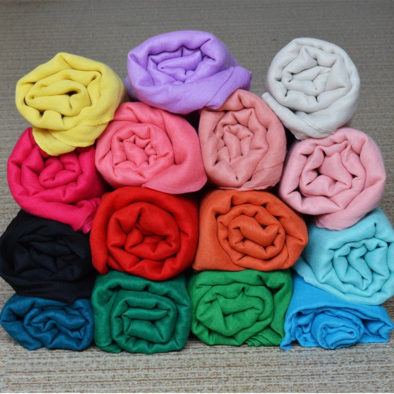 Новинка 2018 женский теплый длинный шарф карамельных цветов мягкая хлопковая