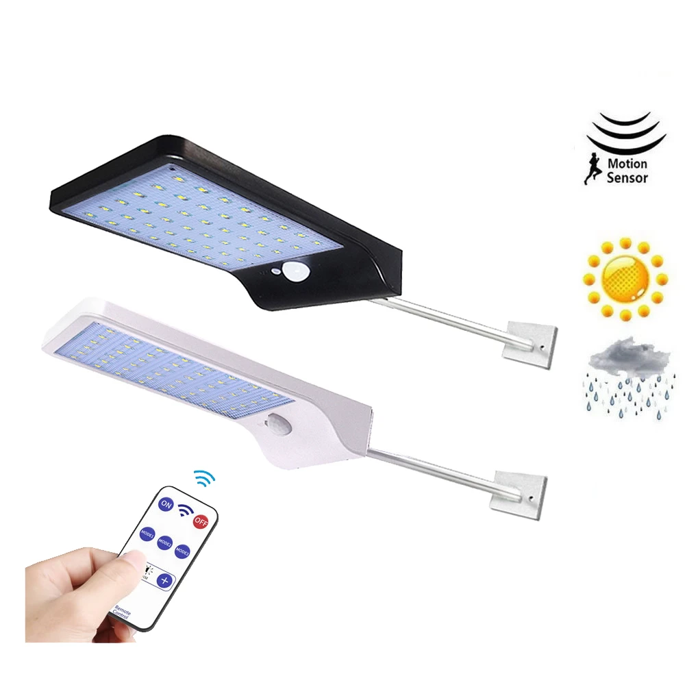 36 светодиодов беспроводной Солнечный уличный светильник солнечный с