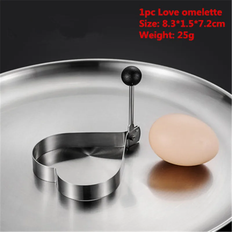 

5 Style Stainless Steel Omelette Children Breakfast Modeling Kitchen Accessories Gadgets Form for Cooking Kitchen Utensils.85z