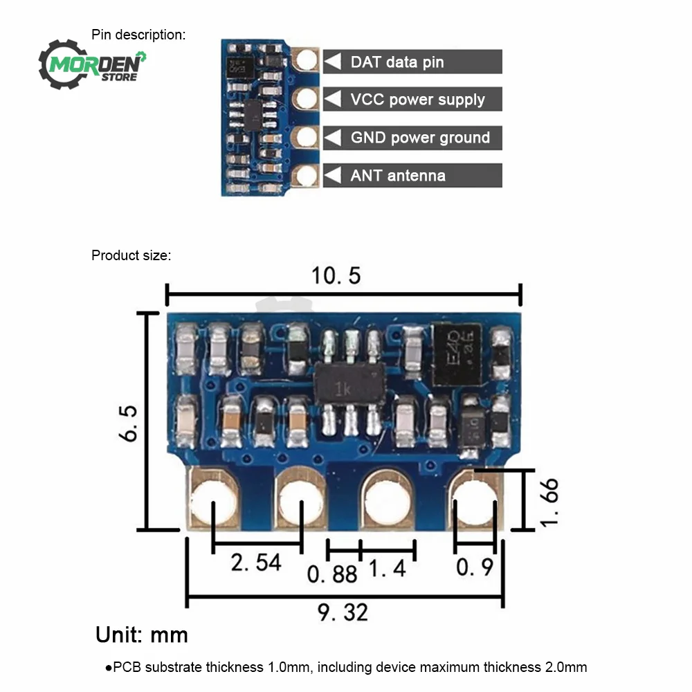 

Модуль радиочастотного передатчика 433 МГц 315 МГц, модуль передачи, беспроводной пульт дистанционного управления на большие расстояния, фото...