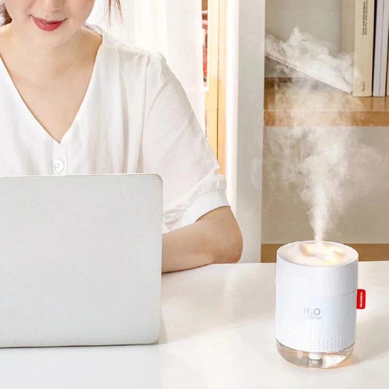 

ELOOLE USB увлажнитель воздуха горный диффузор для эфирных масел, освежитель воздуха, очиститель, аэрозольный распылитель мини увлажнение с ноч...