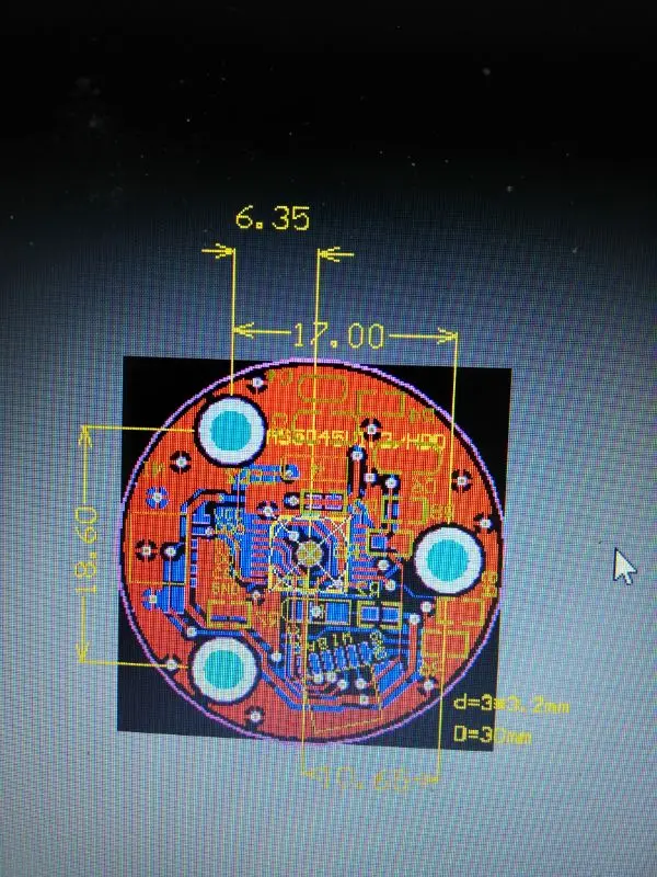 Магнитный кодировщик AS5045B для отправки исходного кода STM32 и C51 магнита свинцовой